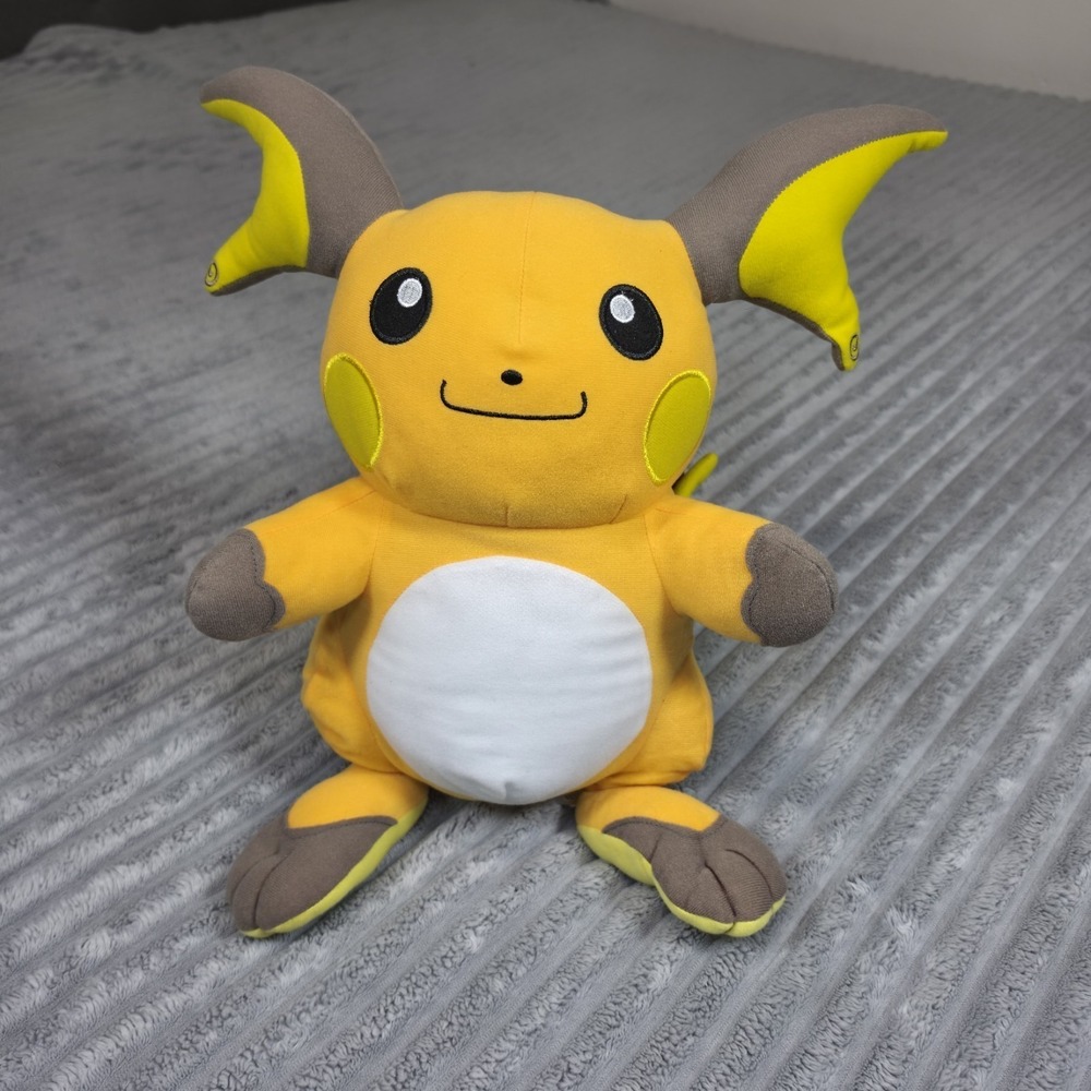 Pokemon Plush RAICHU‎ 16 inch Toy. Soft. Official